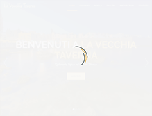 Tablet Screenshot of lavecchiataverna.it